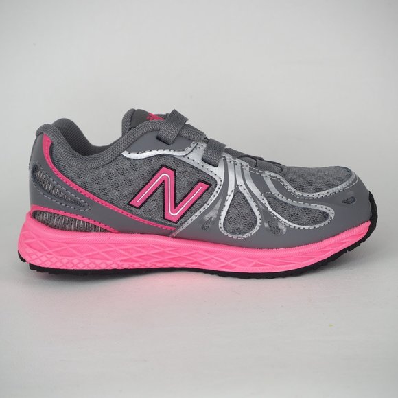 New Balance Toddler Shoes Baby Grey Pink - Picture 4 of 12